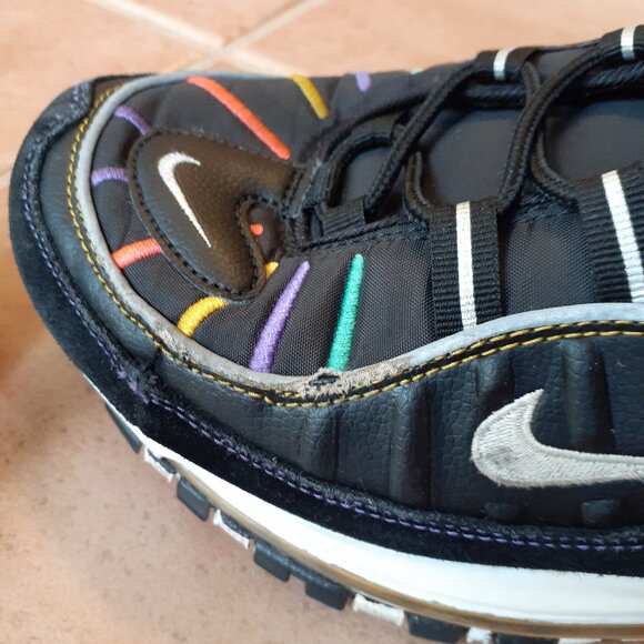 Size 10 Air Max 98 Martin Nike Sneakers BV0989-023 - Picture 11 of 14